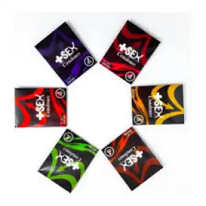 CAJITA CONDONES (3 UNIDADES) PRESERVATIVO MASSEX con diferentes aromas miniatura 5